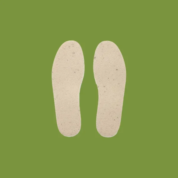 عکس کفی نمدی ضد بو و طبیعی با الیاف پشمی