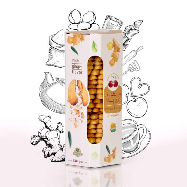 بیسکویت سالم زنجبیلی