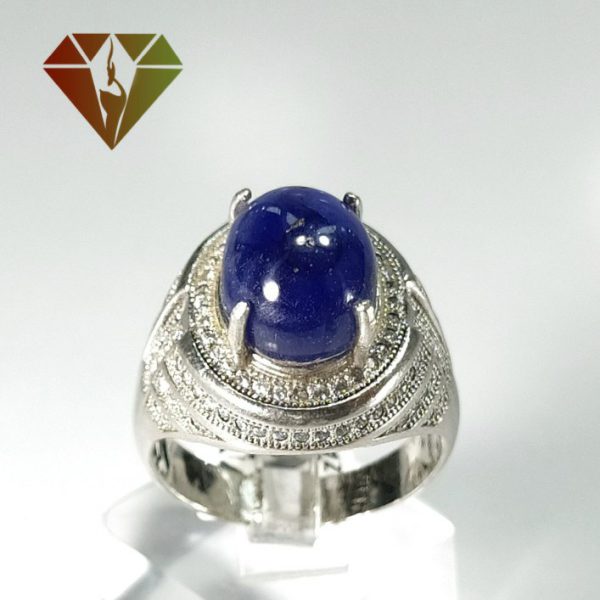 انگشتر مردانه یاقوت کبود