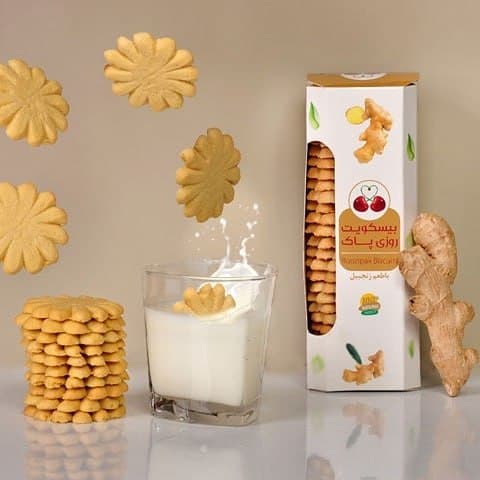 بیسکویت زنجبیلی روزی پاک