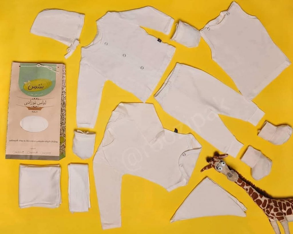 لباس الیاف طبیعی کودک