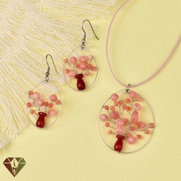 نیم ست مرجان طرح سحرا