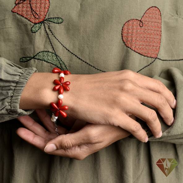 دستبند مرجان