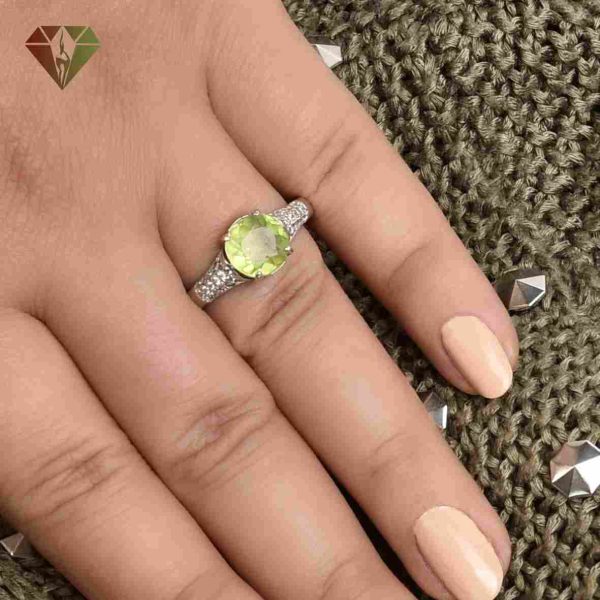 انگشتر زنانه زبرجد